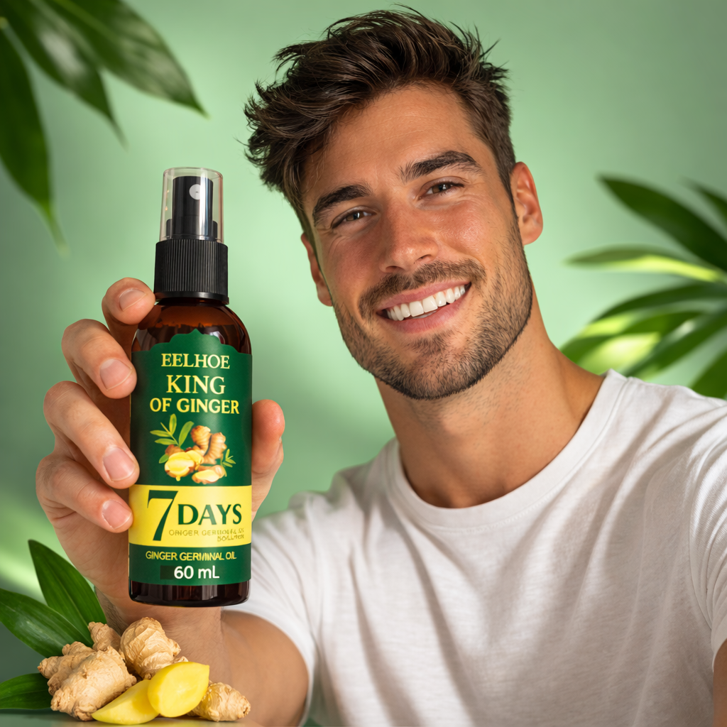 King Of Ginger: Revitaliza y Fortalece desde la raíz en solo 7 días
